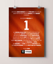 Torwart-Manifest Poster