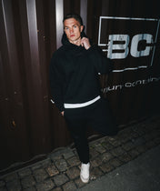 Athleisure Hoodie - Schwarz