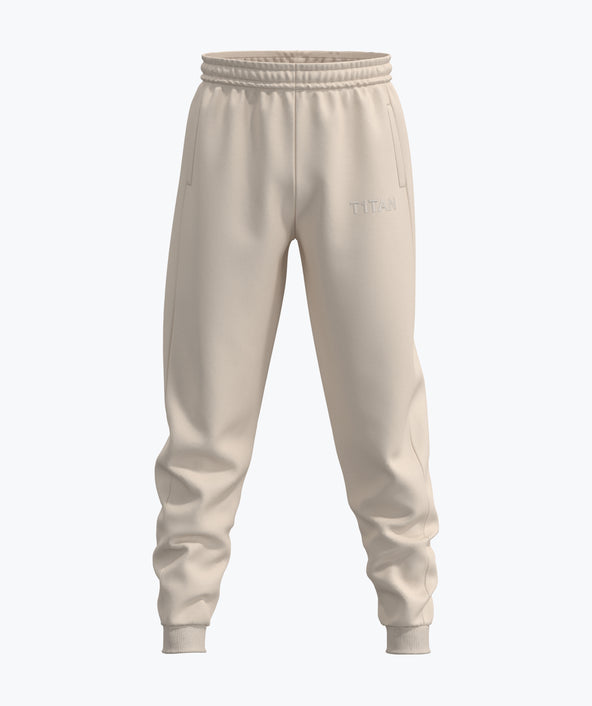 Athleisure Pants - Creme