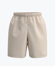 Athleisure Shorts - Creme