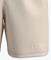 Athleisure Shorts - Creme