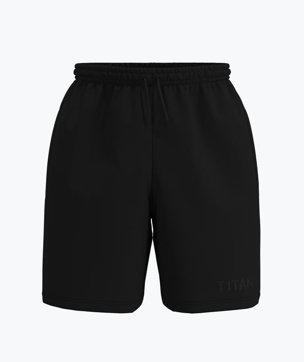 Athleisure Shorts - Schwarz