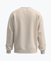 Athleisure Sweatshirt - Creme