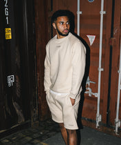 Athleisure Sweatshirt - Creme