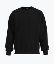 Athleisure Sweatshirt - Schwarz