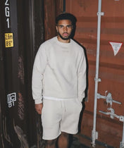 Athleisure Sweatshirt - Creme