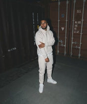 Athleisure Pants - Creme